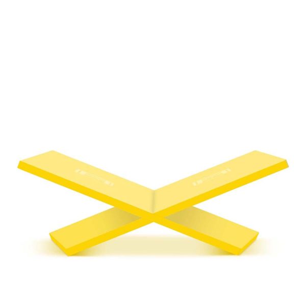 Assouline A Bookstand Solid Yellow | Luxury Book Display Stand